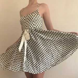 Silk summer dress by cinc à sept ✨